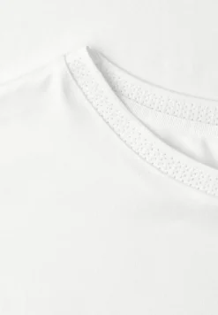 T-Shirt mit Boatneck und Deko-Tape