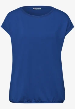 T-Shirt mit Boatneck und Deko-Tape