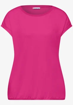 T-Shirt mit Boatneck und Deko-Tape
