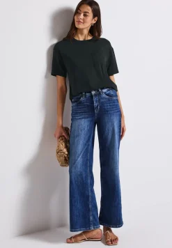 T-Shirt mit Brusttasche