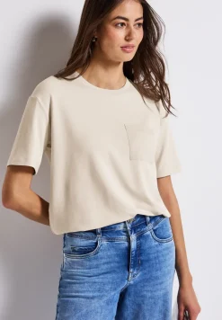 T-Shirt mit Brusttasche