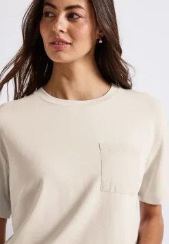 T-Shirt mit Brusttasche