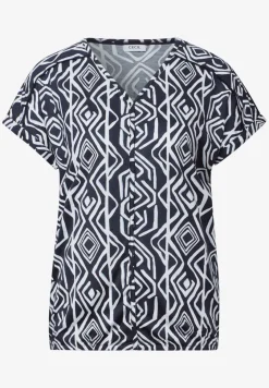 T-Shirt mit Deko-Nähten