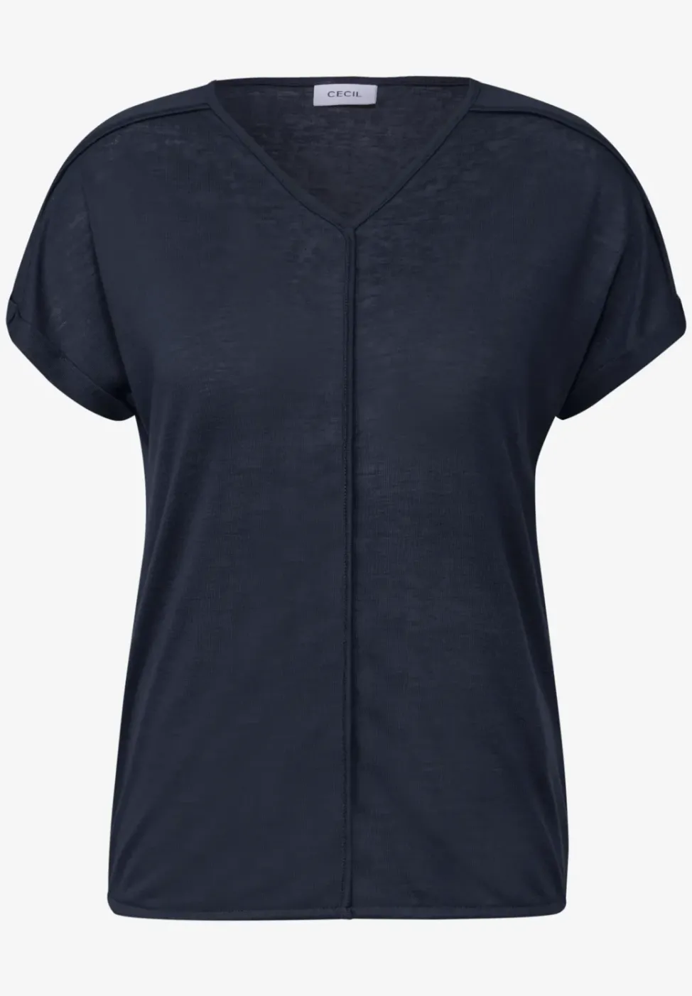 T-Shirt mit Deko-Nähten