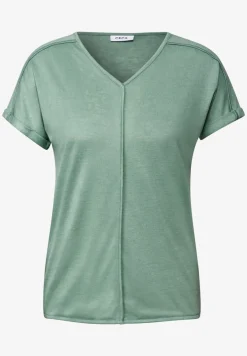 T-Shirt mit Deko-Nähten