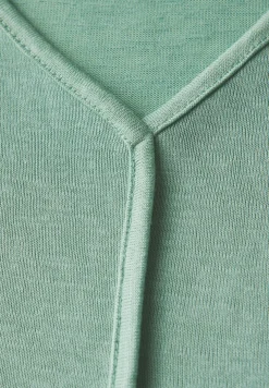 T-Shirt mit Deko-Nähten
