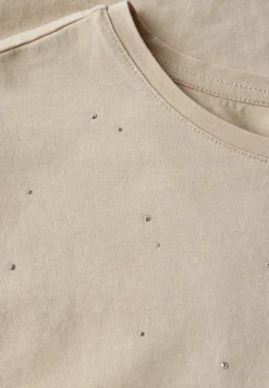 T-Shirt mit Dekosteinen