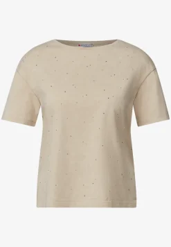 T-Shirt mit Dekosteinen