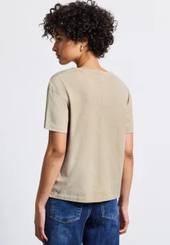 T-Shirt mit Dekosteinen