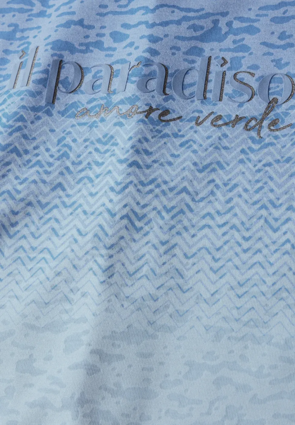 T-Shirt mit Farbverlauf