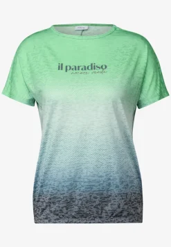 T-Shirt mit Farbverlauf