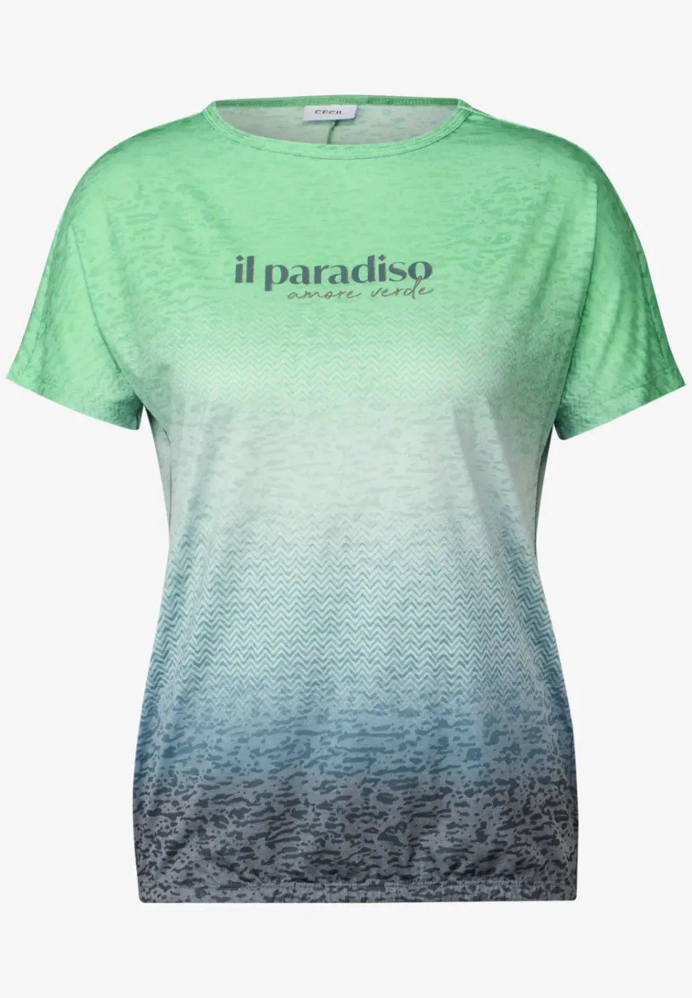 T-Shirt mit Farbverlauf