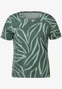 T-Shirt mit floralem Print