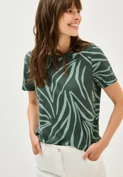 T-Shirt mit floralem Print