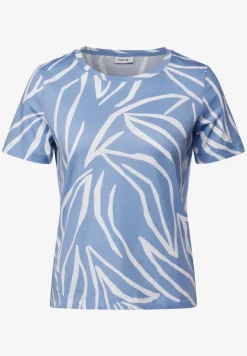 T-Shirt mit floralem Print
