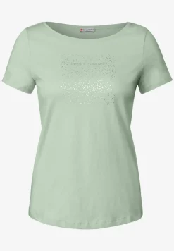 T-Shirt mit Folien-Print