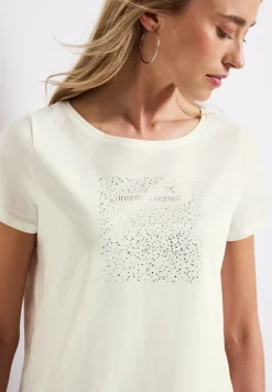 T-Shirt mit Folien-Print
