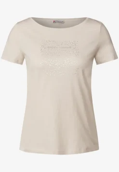 T-Shirt mit Folien-Print