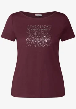 T-Shirt mit Folien-Print