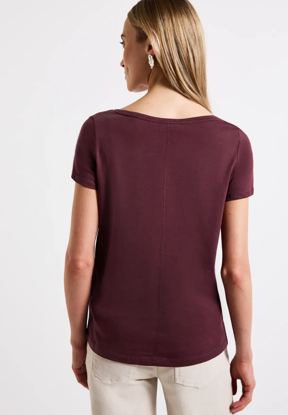 T-Shirt mit Folien-Print
