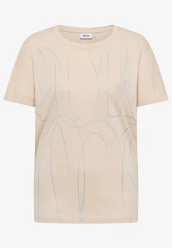 T-Shirt mit Folienprint