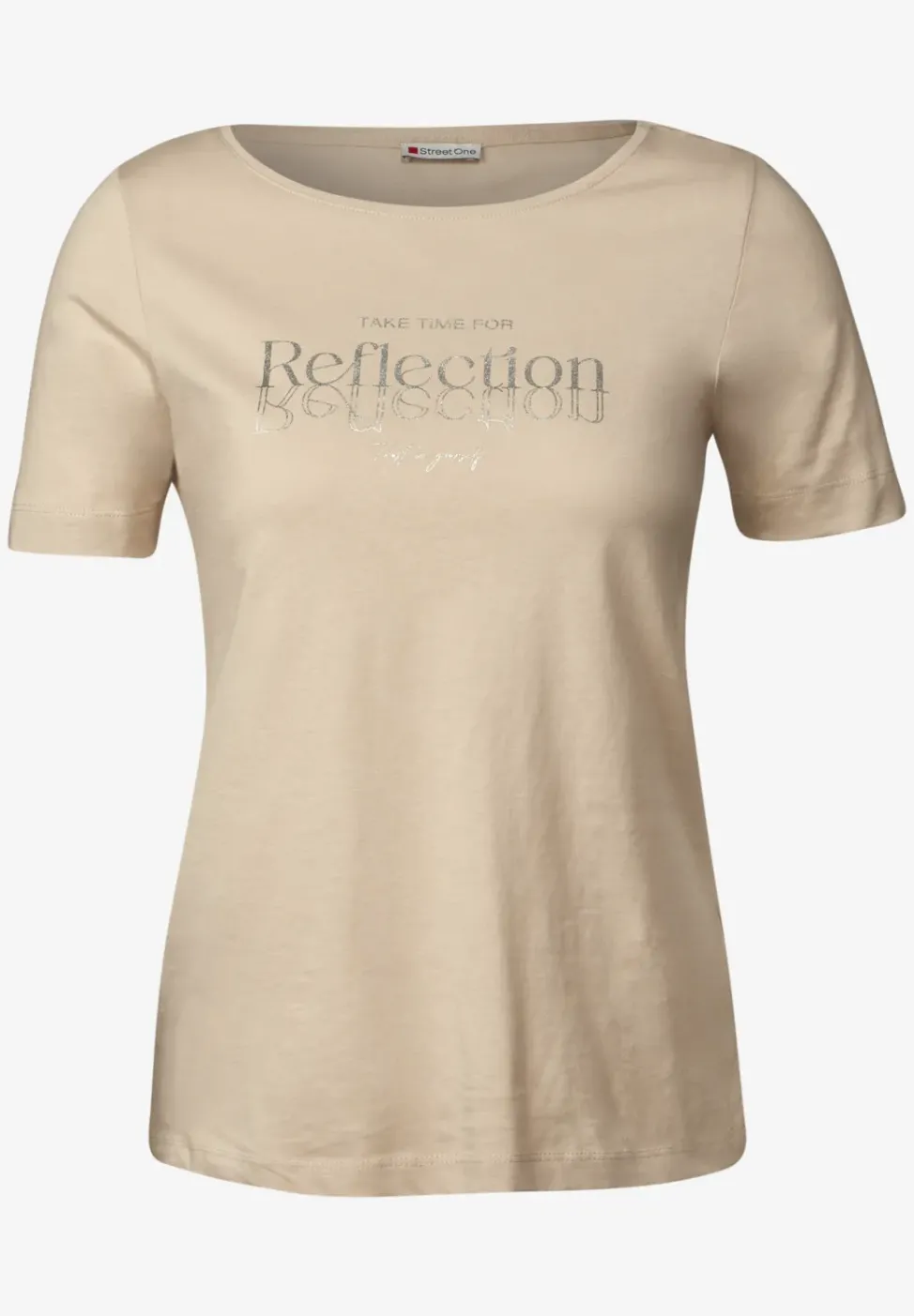 T-Shirt mit Folienwording