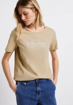 T-Shirt mit Folienwording