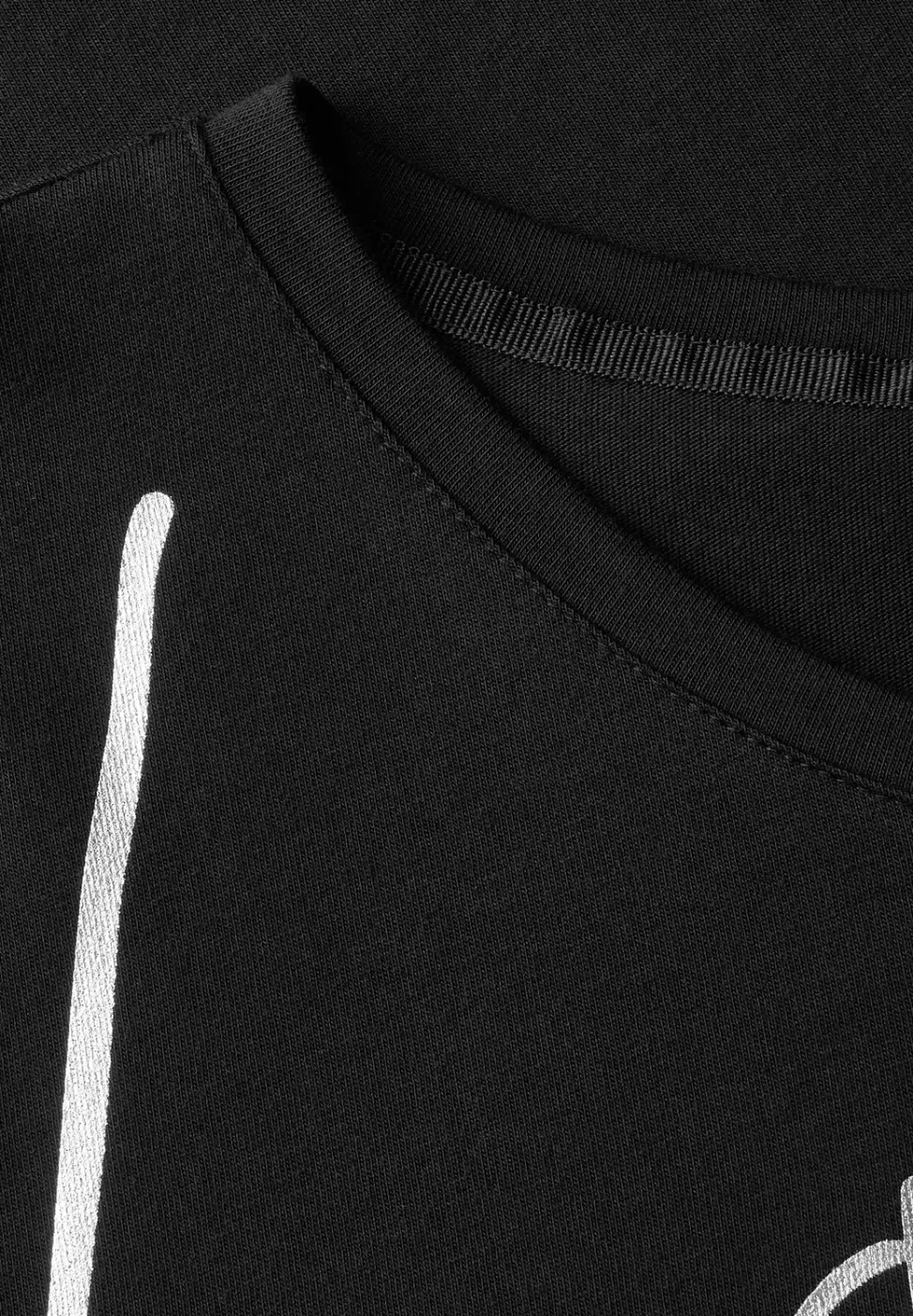 T-Shirt mit Folien-Wording