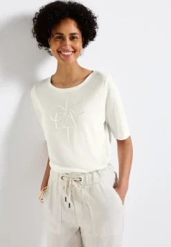 T-Shirt mit Folien-Wording