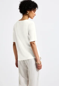 T-Shirt mit Folien-Wording