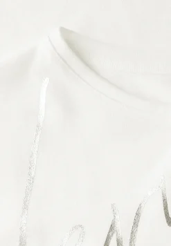 T-Shirt mit Folien Wording