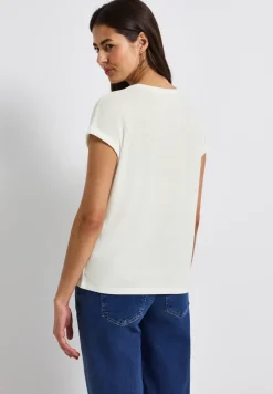 T-Shirt mit Folien Wording
