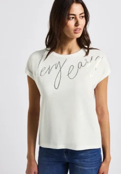 T-Shirt mit Folien Wording