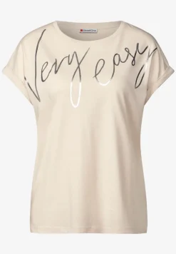 T-Shirt mit Folien-Wording