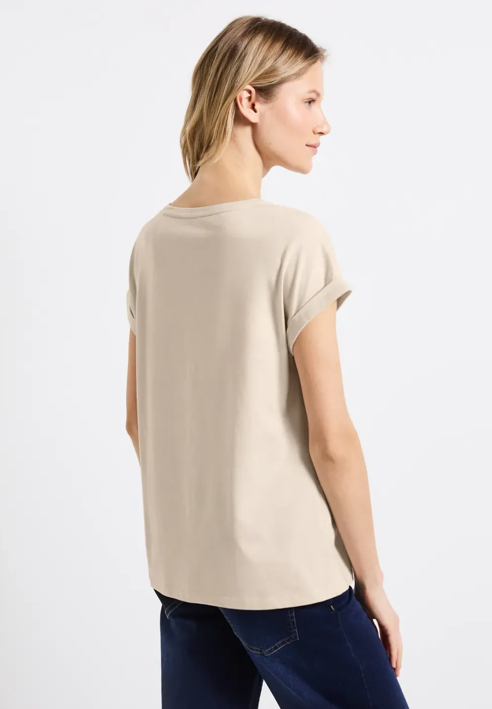T-Shirt mit Folien-Wording