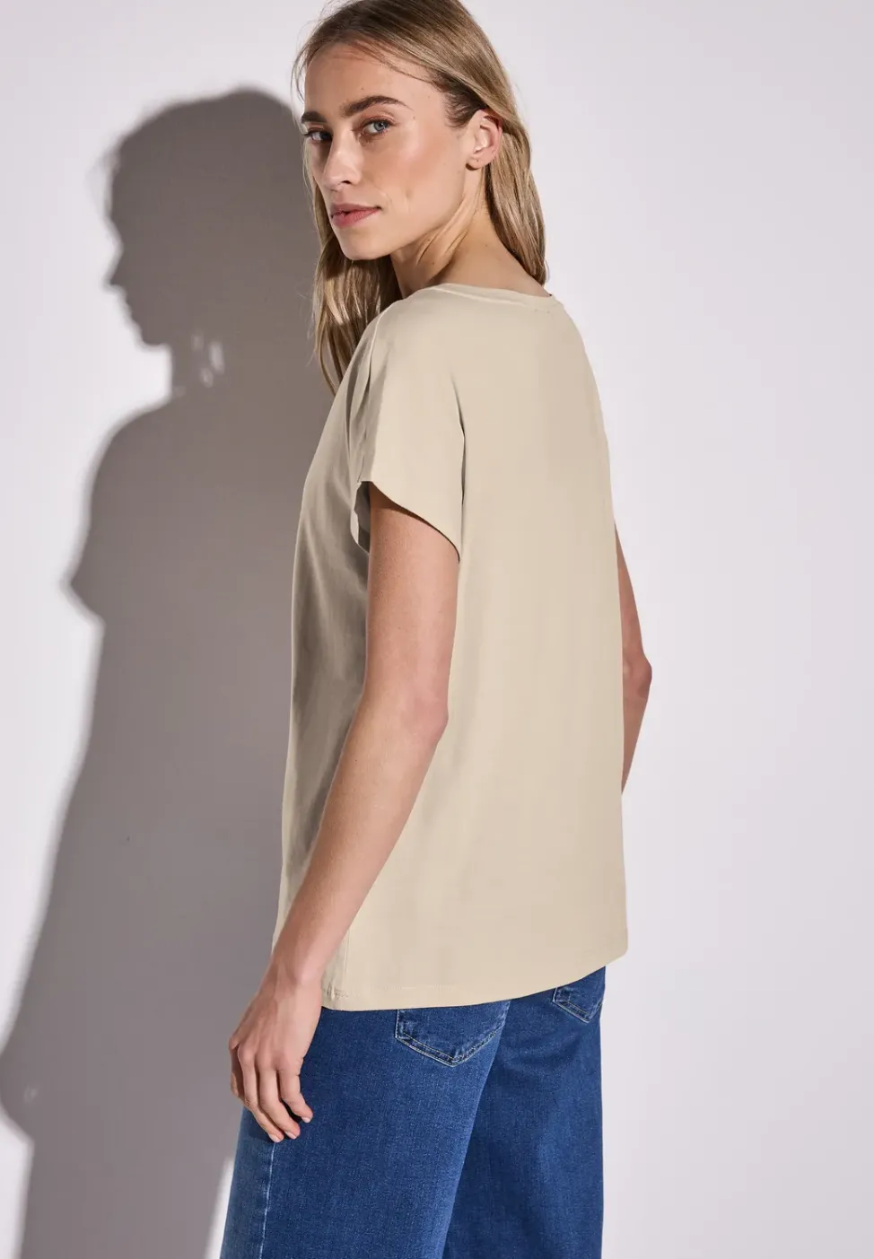 T-Shirt mit Folien Wording