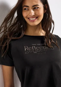 T-Shirt mit Folienwording