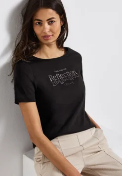 T-Shirt mit Folienwording