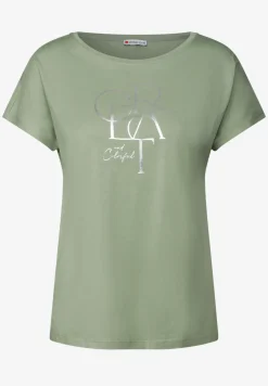 T-Shirt mit Folien Wording