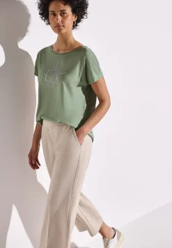 T-Shirt mit Folien Wording