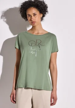 T-Shirt mit Folien Wording