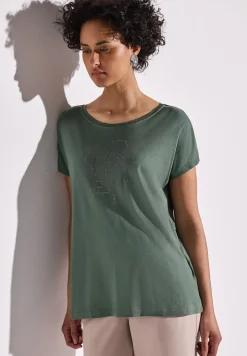 T-Shirt mit Folien Wording