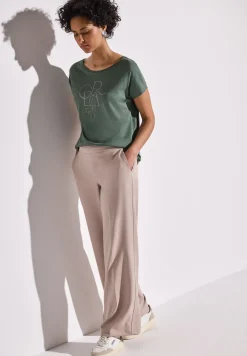 T-Shirt mit Folien Wording