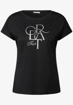 T-Shirt mit Folien Wording