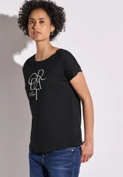 T-Shirt mit Folien Wording