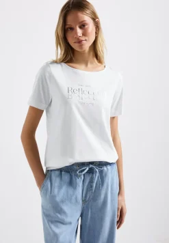 T-Shirt mit Folienwording