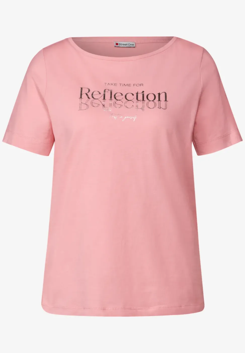 T-Shirt mit Folienwording
