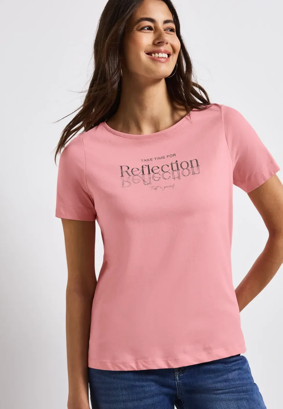 T-Shirt mit Folienwording