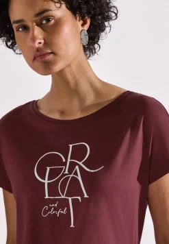 T-Shirt mit Folien Wording