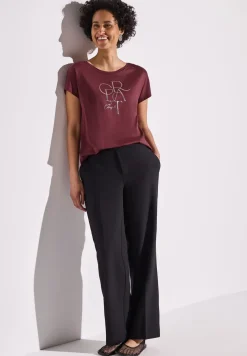 T-Shirt mit Folien Wording